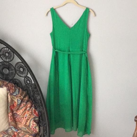 DKNY Flowing Green Dress - Picture 3 of 5
